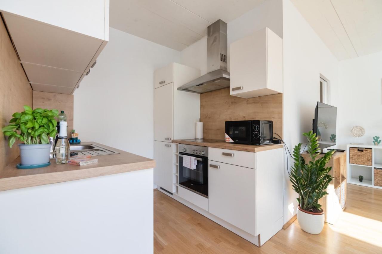 Helles, Neues Dg Apartment Mit Blick Zum Donauturm Відень Екстер'єр фото